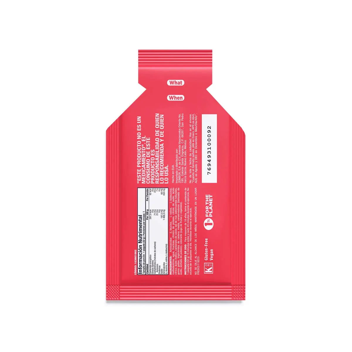 GU Energy gel Strawberry banana