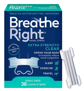 Breathe right - Tiras Nasales para deportistas y anti-ronquidos