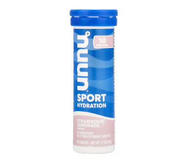 Nuun - sabor strawberry lemonade
