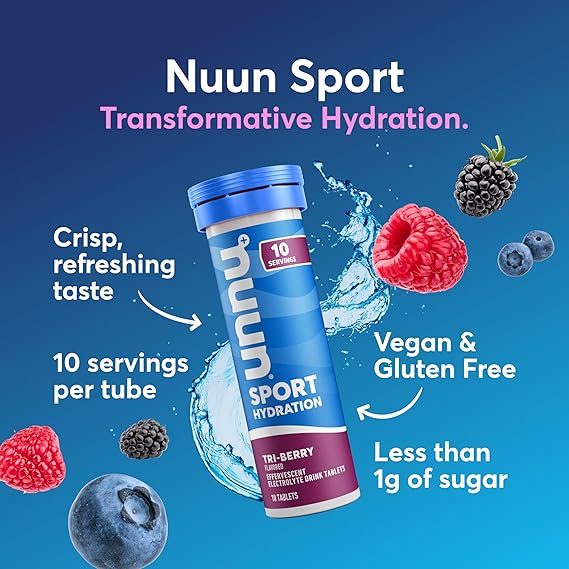Nuun - sabor tri-berry