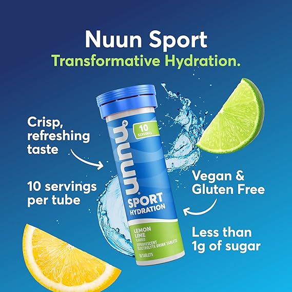 Nuun - sabor lemon lime