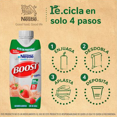 Boost proteína sabor fresa