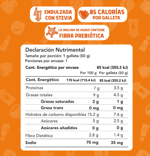 Huipi - Galleta chispas chocofit