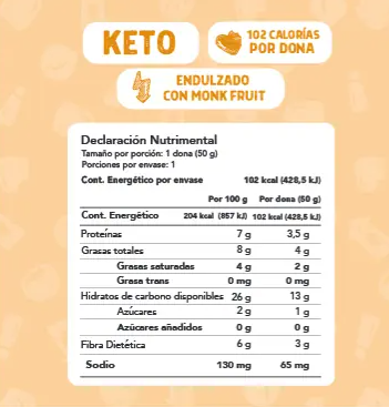 Huipi - Dona chocolate keto