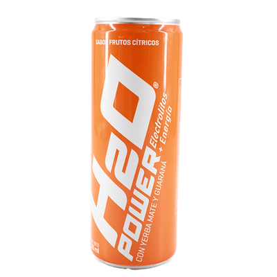 H2O Power + electrolitos sabor frutos citricos