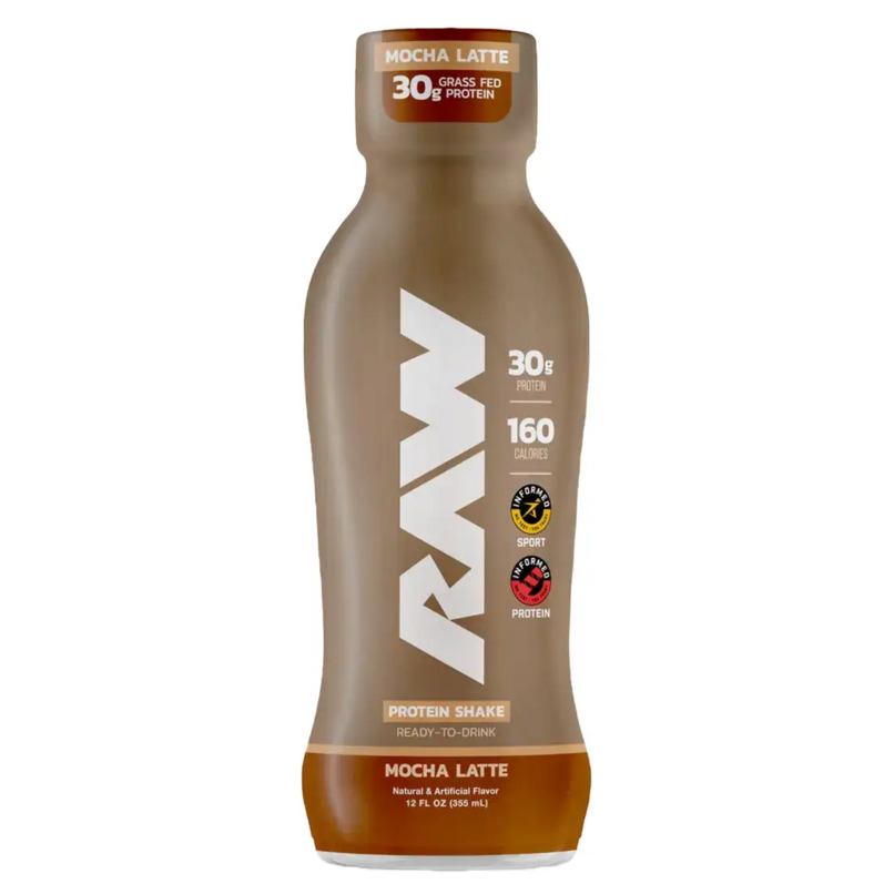 Raw isolate protein Mocha latte