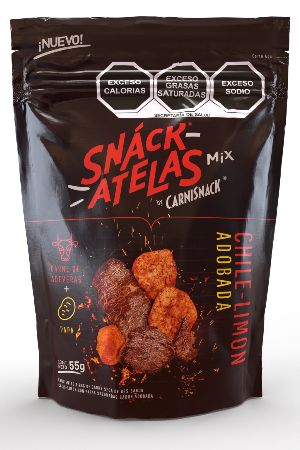 Snacktelas Adobadas