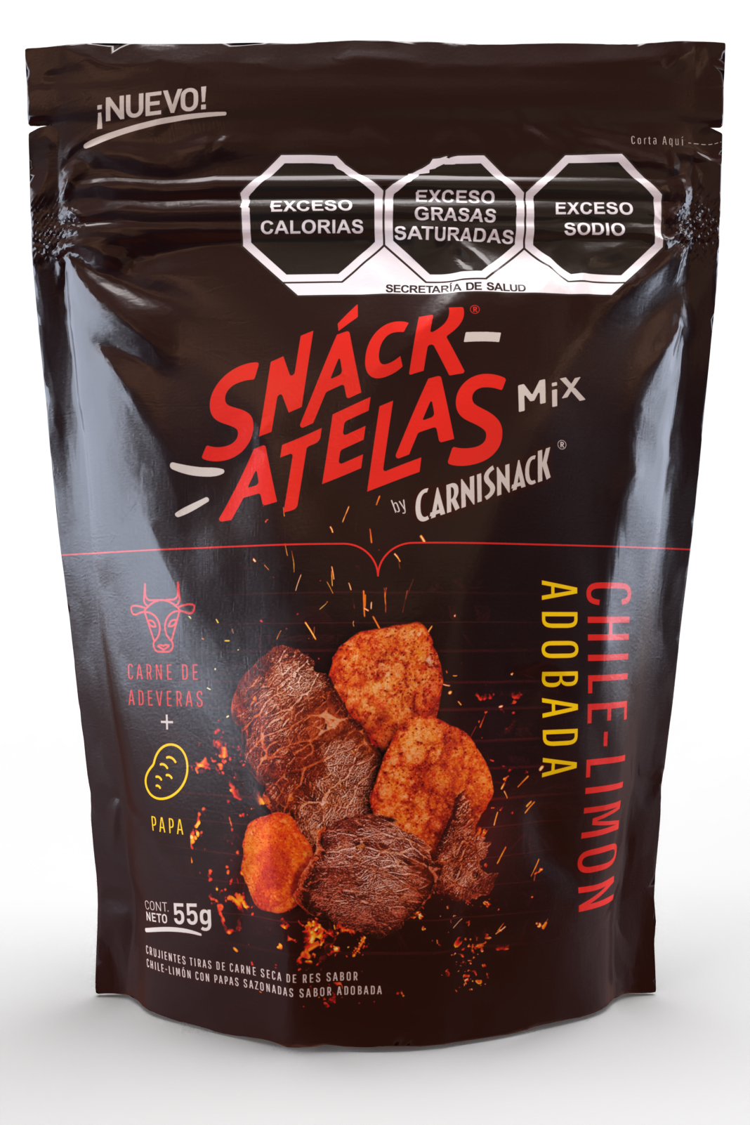 Snacktelas Adobadas