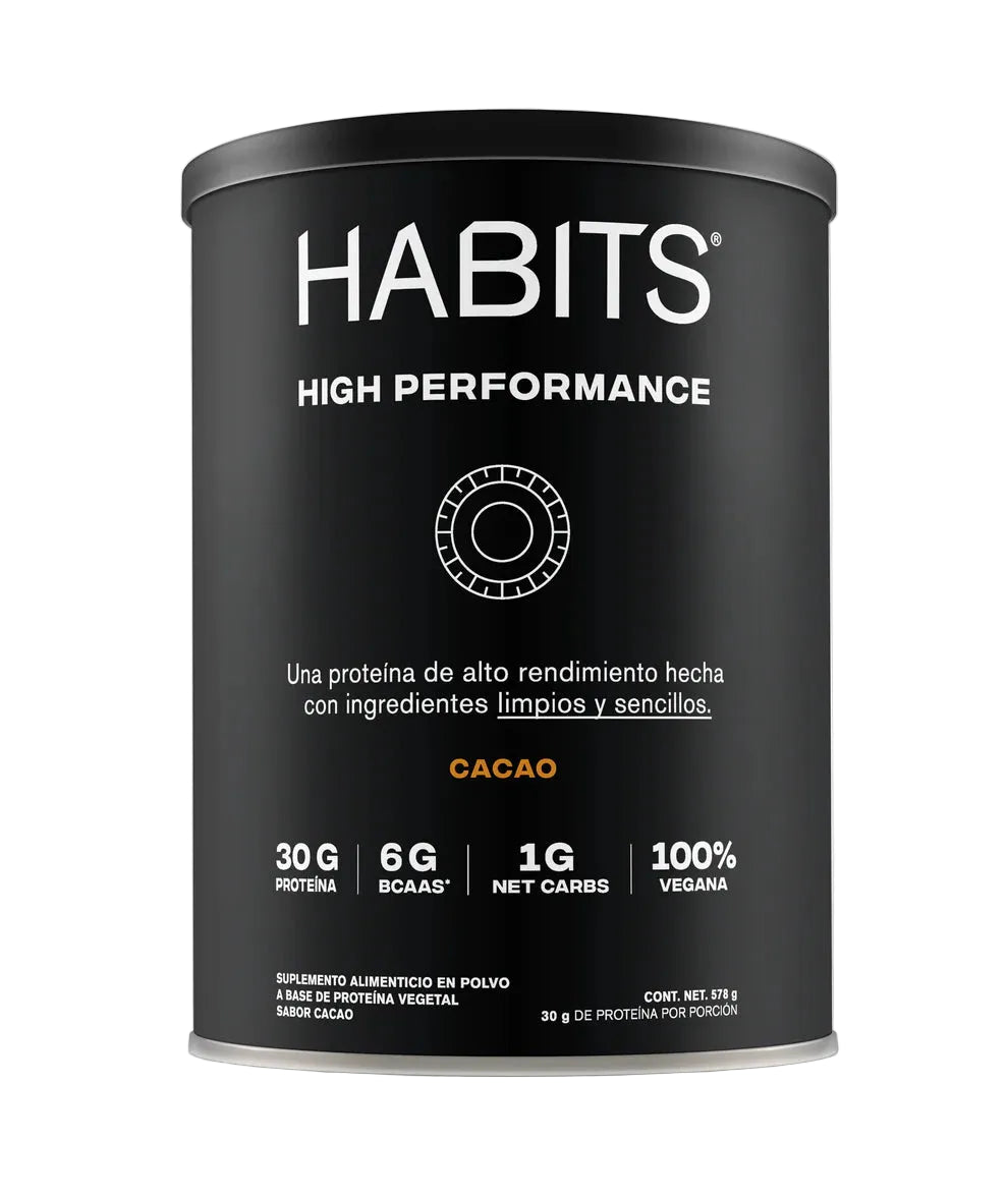 Habits Proteína Vegana High Performance Sabor Cacao