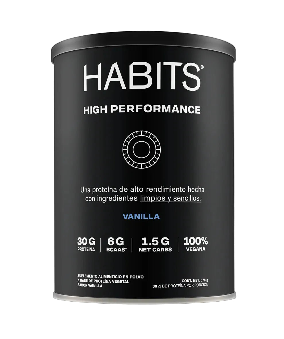 Habits Proteína Vegana High Performance Sabor Vainilla