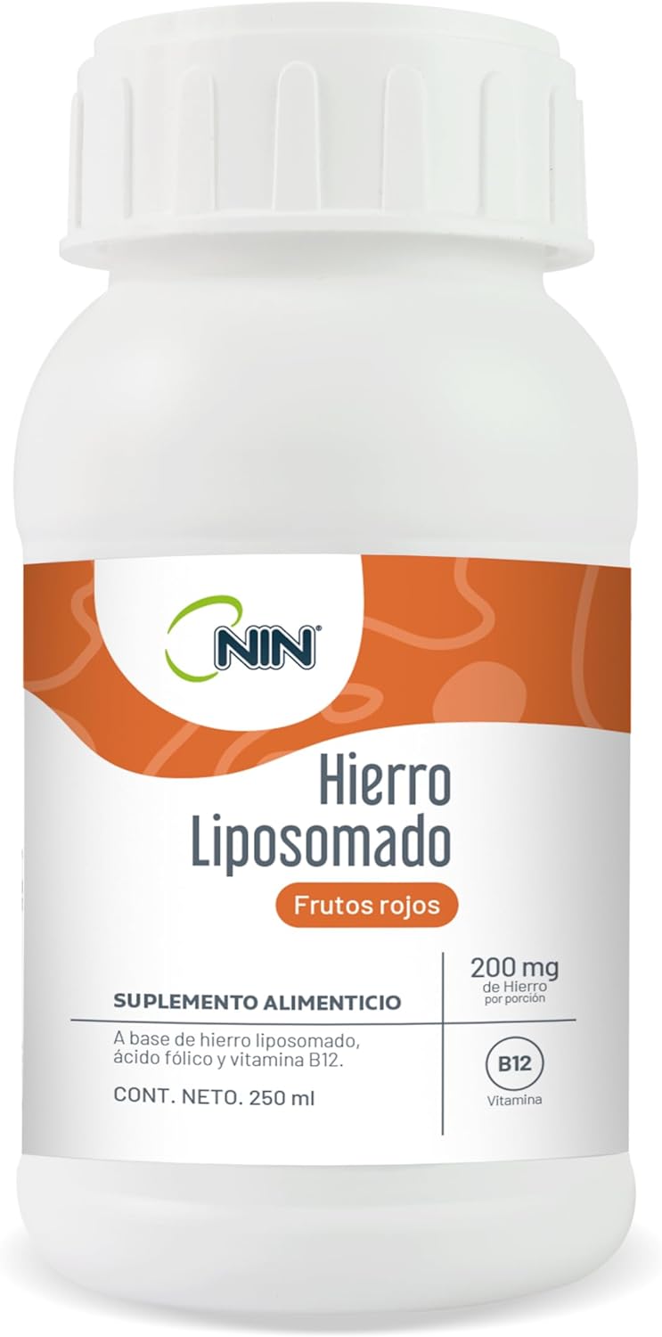 NIN Hierro Liposomado Sabor Frutos Rojos