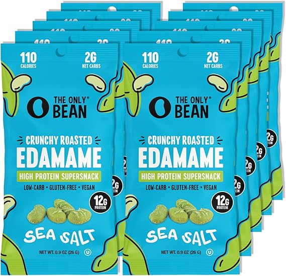 The Only bean Edame crujiente sea salt 1pz
