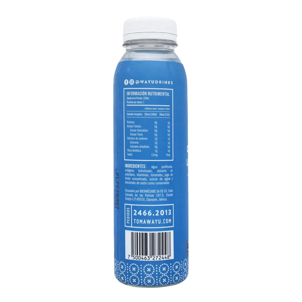 Wayú - Blueberry Collagen Lemonade - Pack c/10pzas