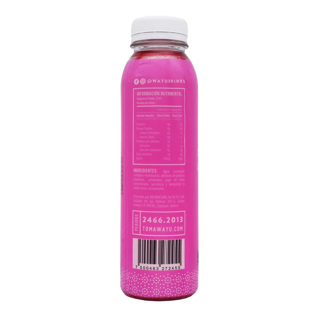 Wayú - Flor de Jamaica Collagen Lemonade