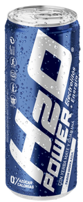 H2O Power + electrolitos sabor mora azul