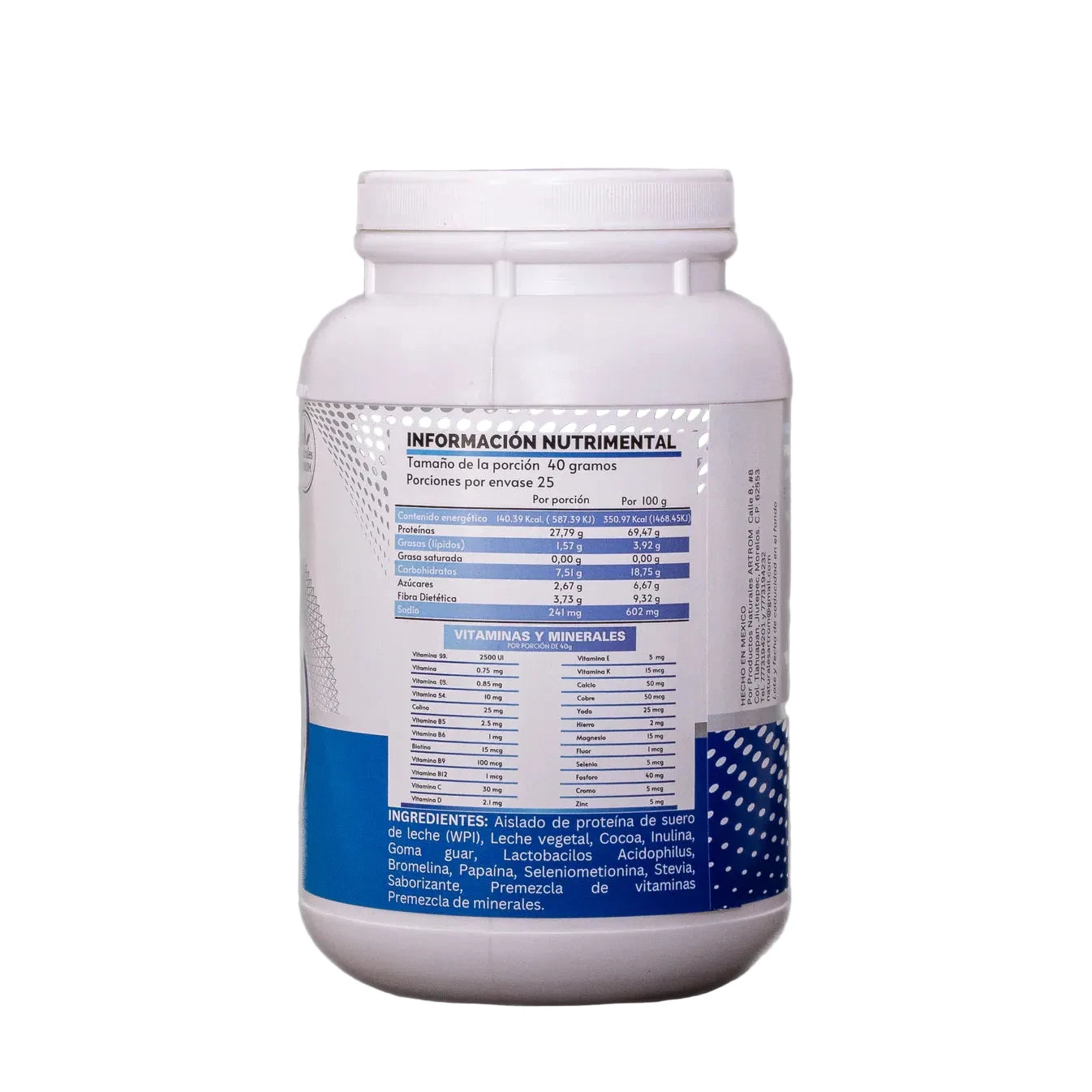 Naturales Artrom Protemax BS Sabor Chocolate
