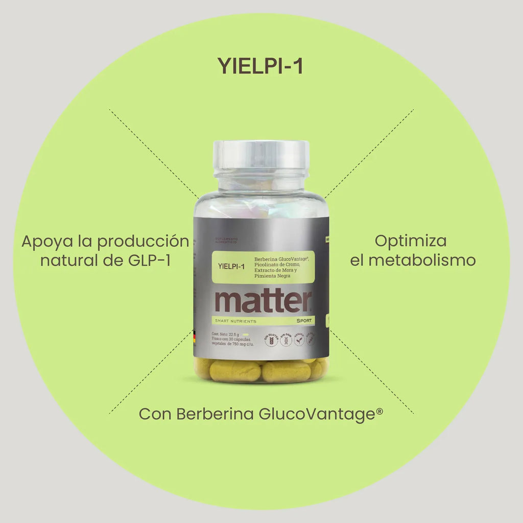Matter Yielpi-1 Bote con 30 cápsulas