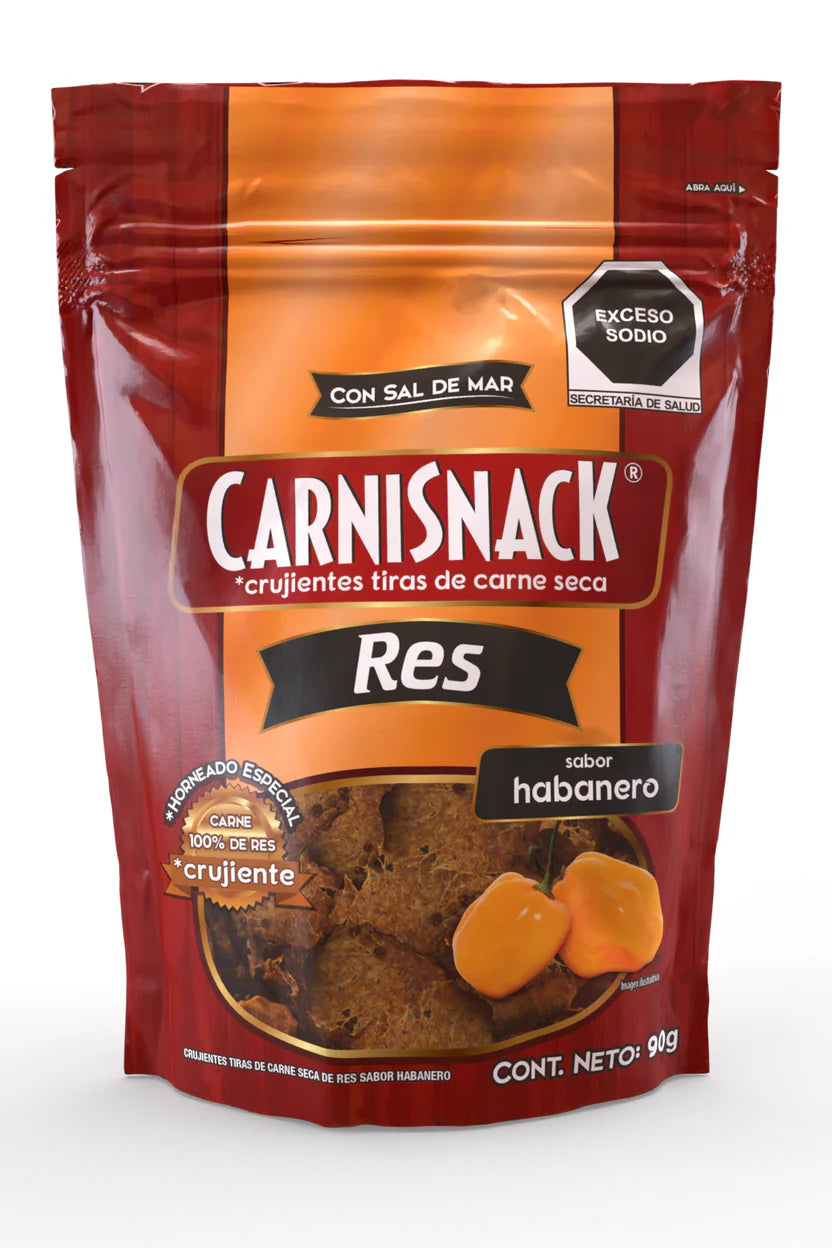 Carnisnack 90 g sabor habanero