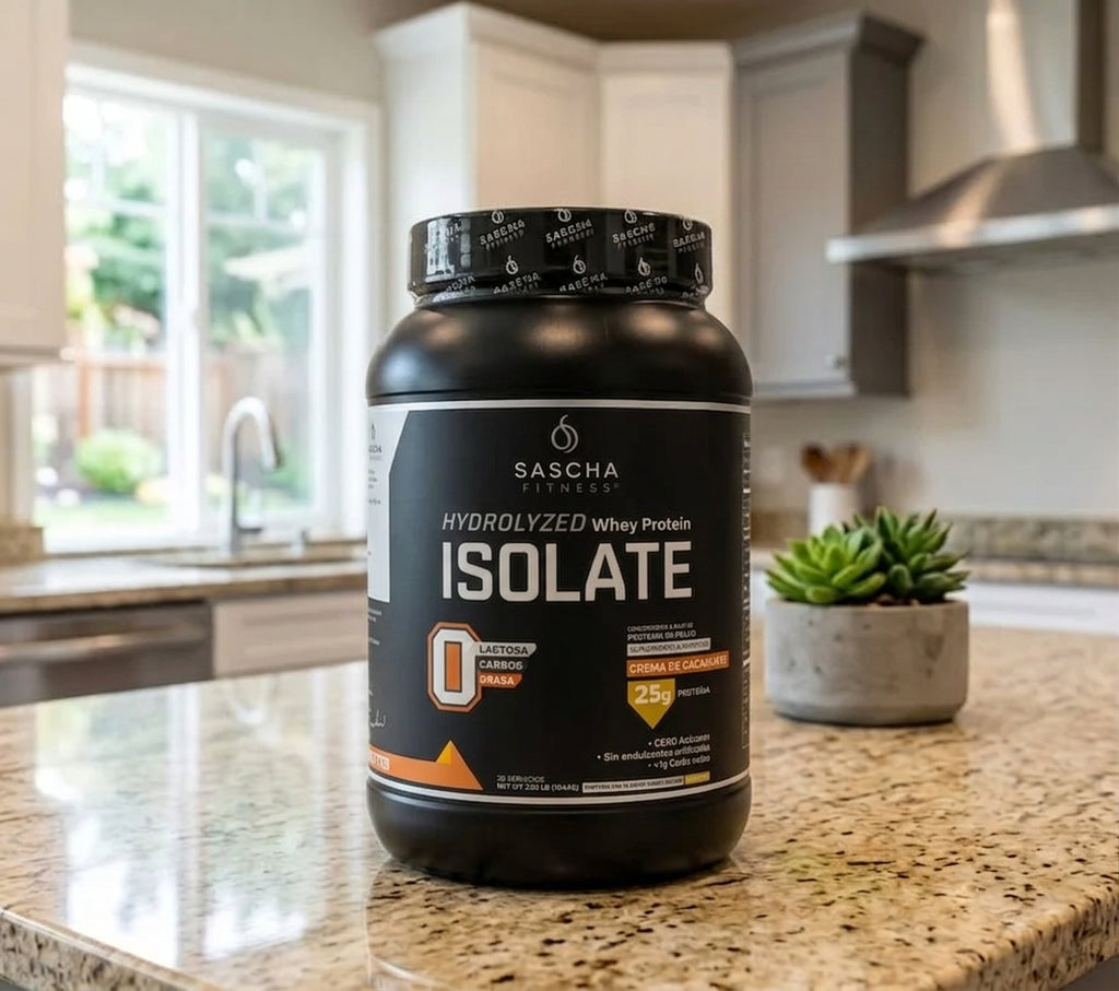 Sascha Fitness Proteína Sabor Crema de cacahuate