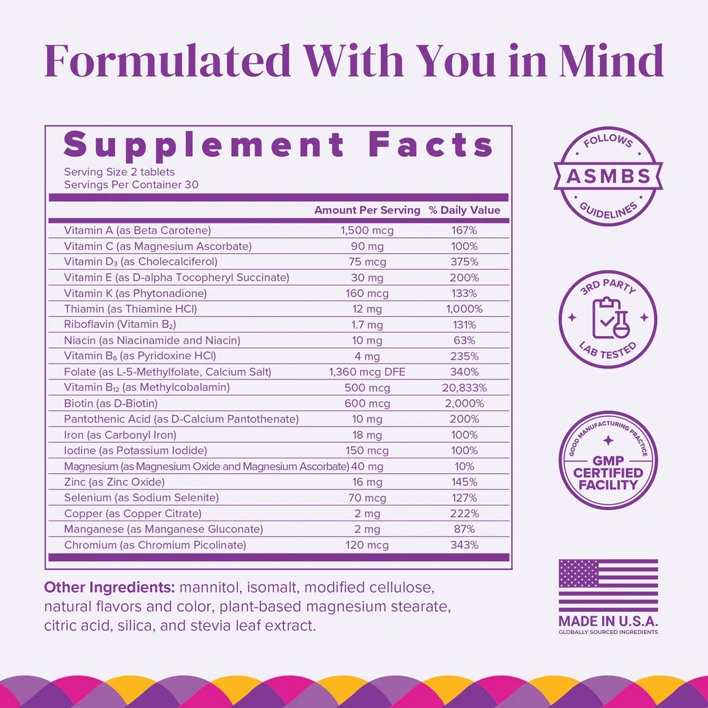 Barimelts Multivitamínico con Hierro