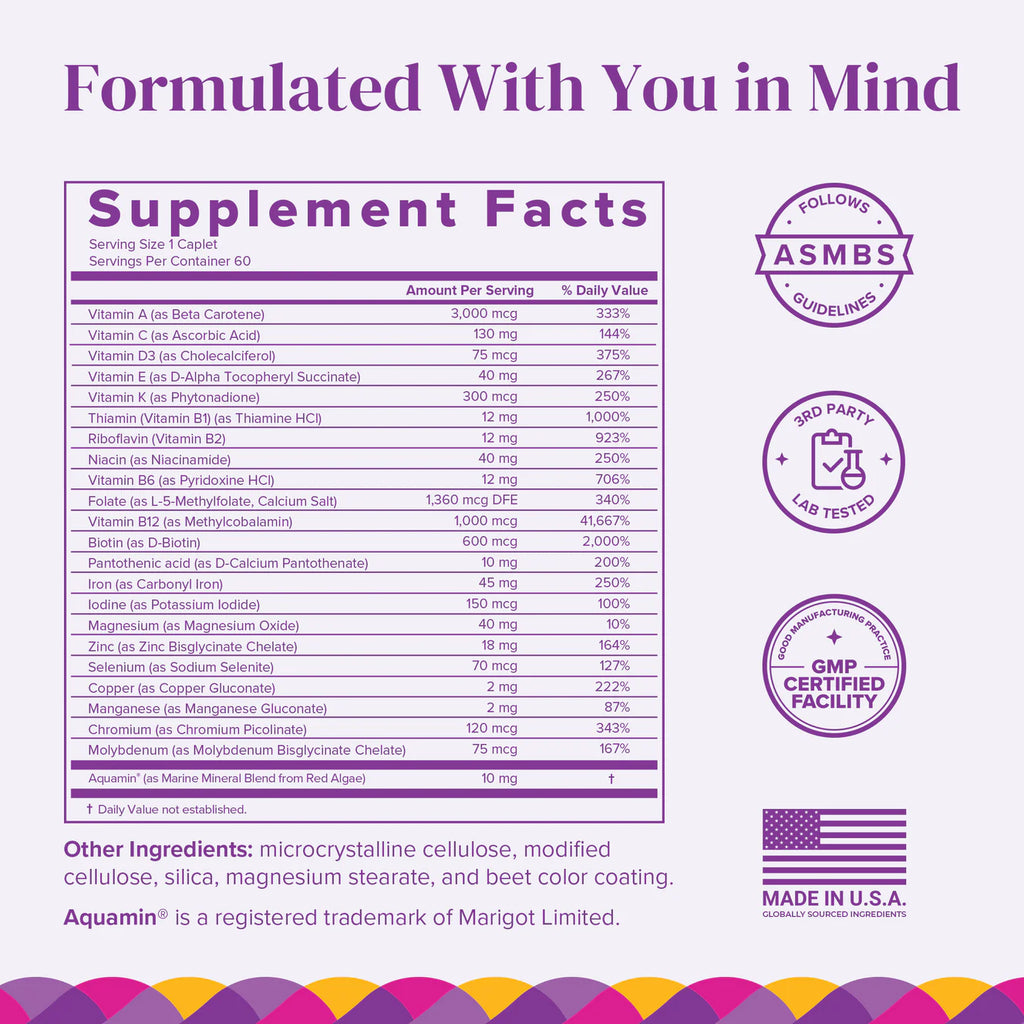 Barimelts Once-Daily Multivitamínico