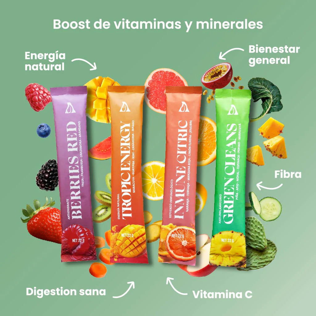 Amorasana Pack de 30 Sobres Full Mix + Shaker