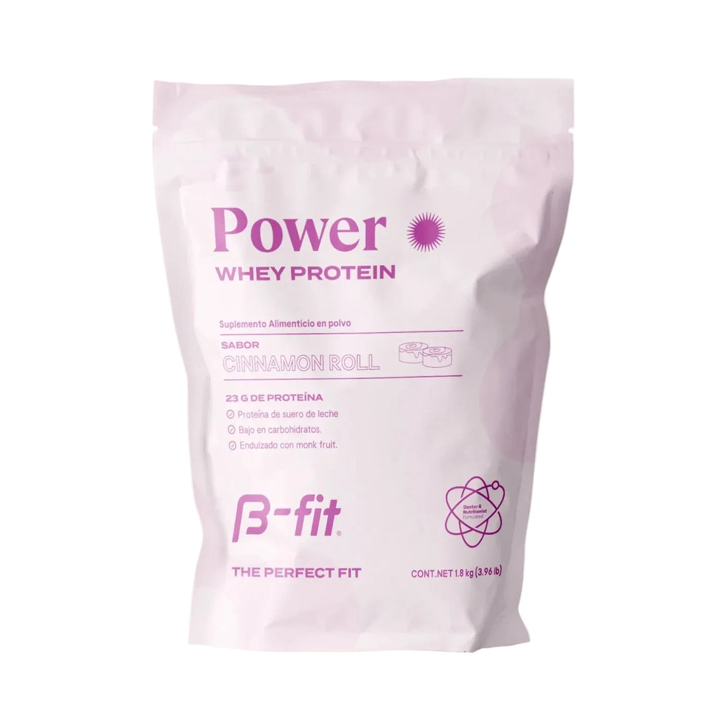 B-Fit Whey Protein Sabor Rol de Canera, 60 Porciones