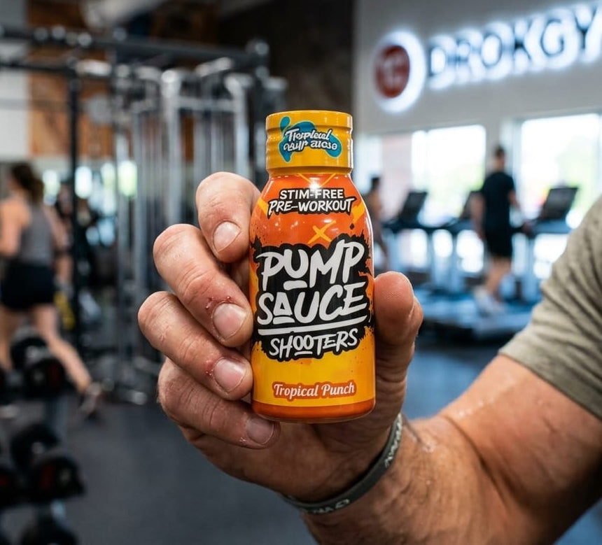 Pump Sauce shooters Pre - Workout sabor Tropical pump sicle