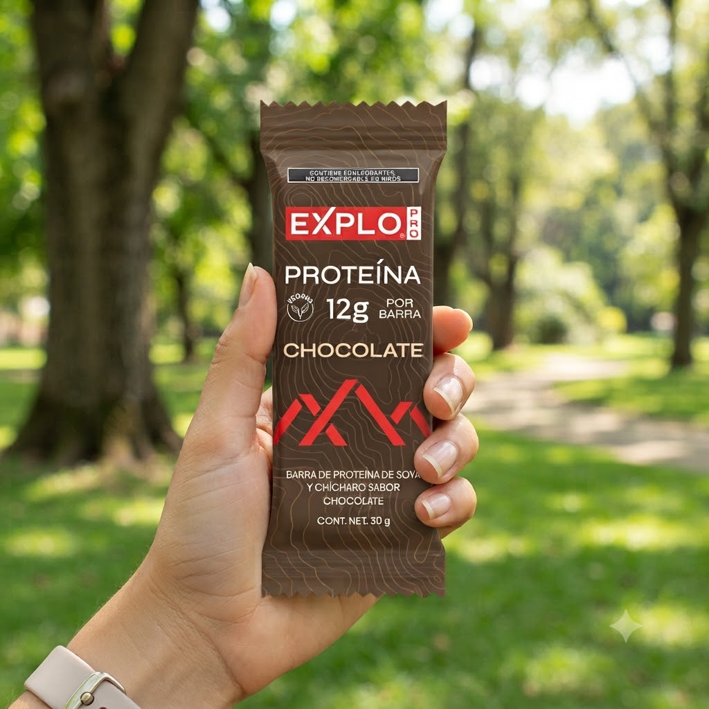 EXPLO Barra de proteína sabor chocolate