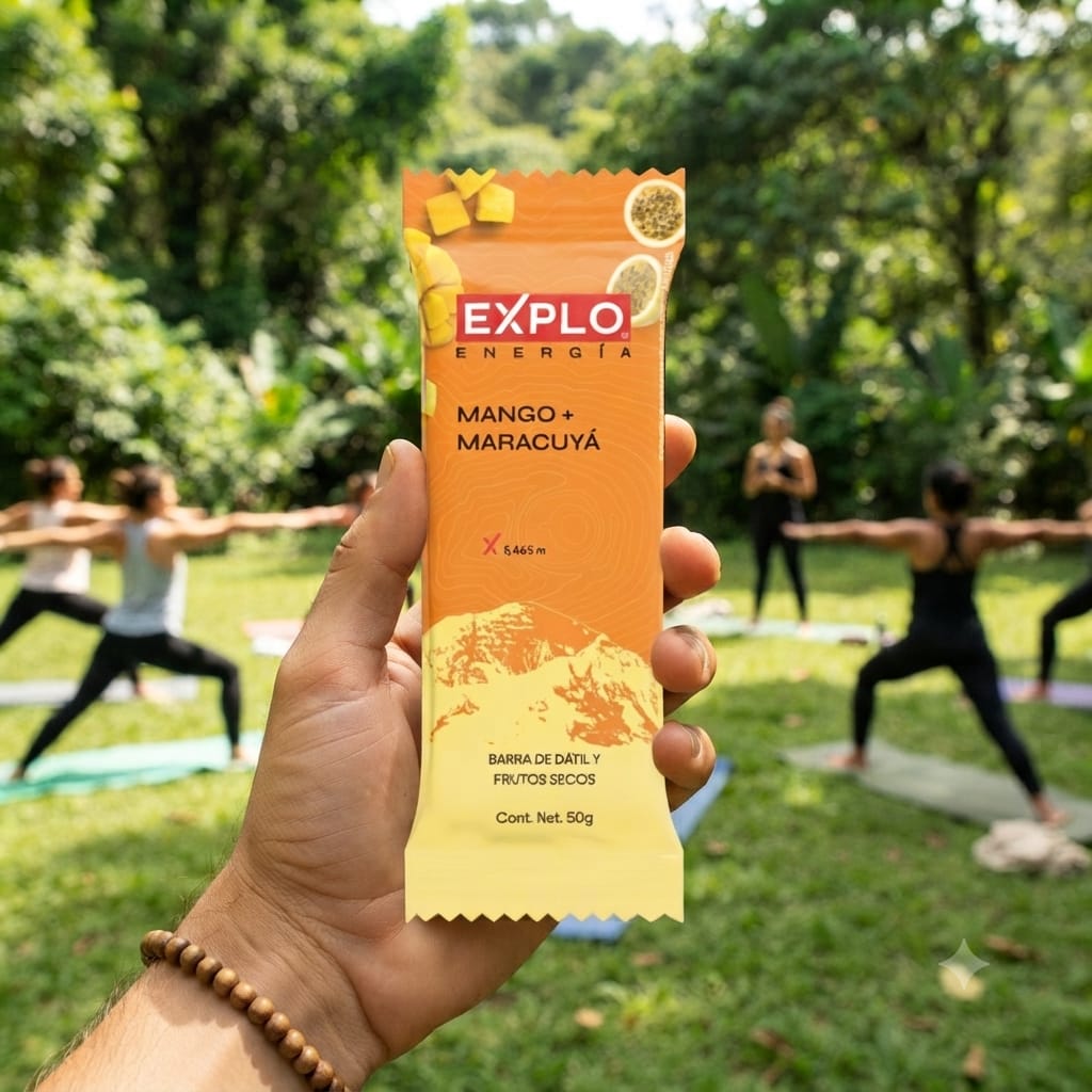 EXPLO Barra de proteína sabor Mango Maracuya