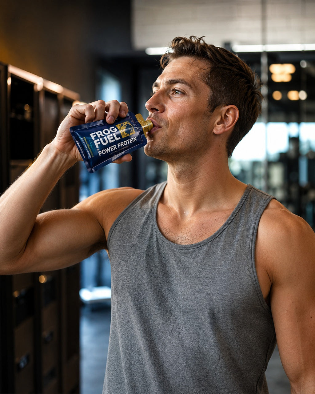 Frog Fuel Power Protein Shots Sabor Berry