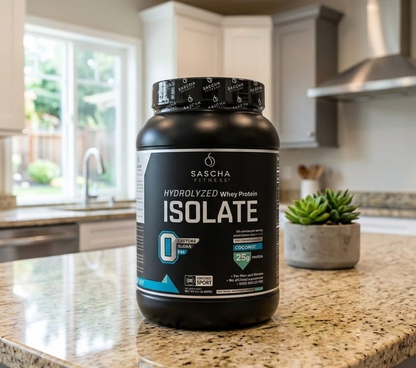 Sascha Fitness Proteína Sabor Coco
