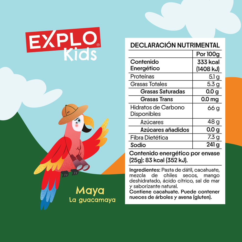 EXPLO Kids barrita sabor Mango Chile