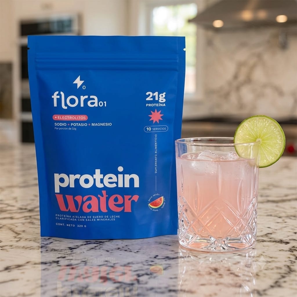 Flora Protein Water Sabor Sandía