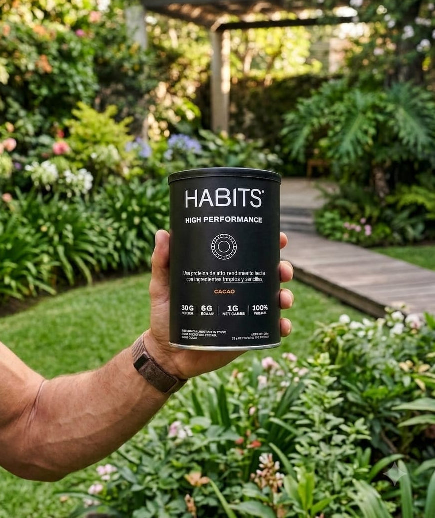 Habits Proteína Vegana High Performance Sabor Cacao