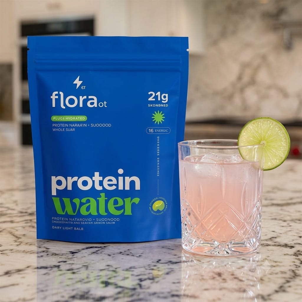 Flora Protein Water Sabor Limón