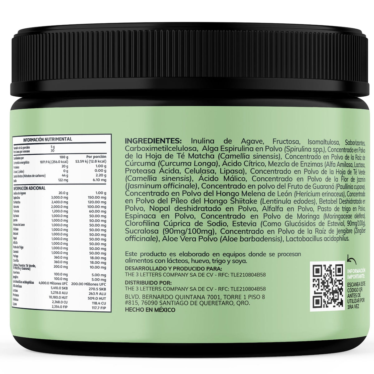Beyond vitamins Super greens (mezcla de verduras, fibra, probióticos y antioxidantes) sabor frutos rojos