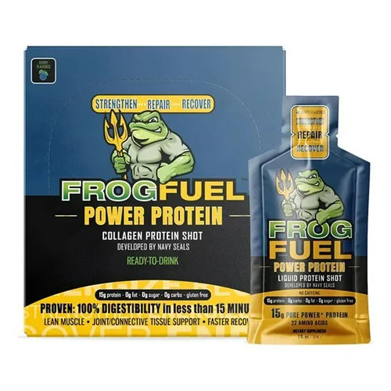 Frog Fuel Power Protein Shots Sabor Berry