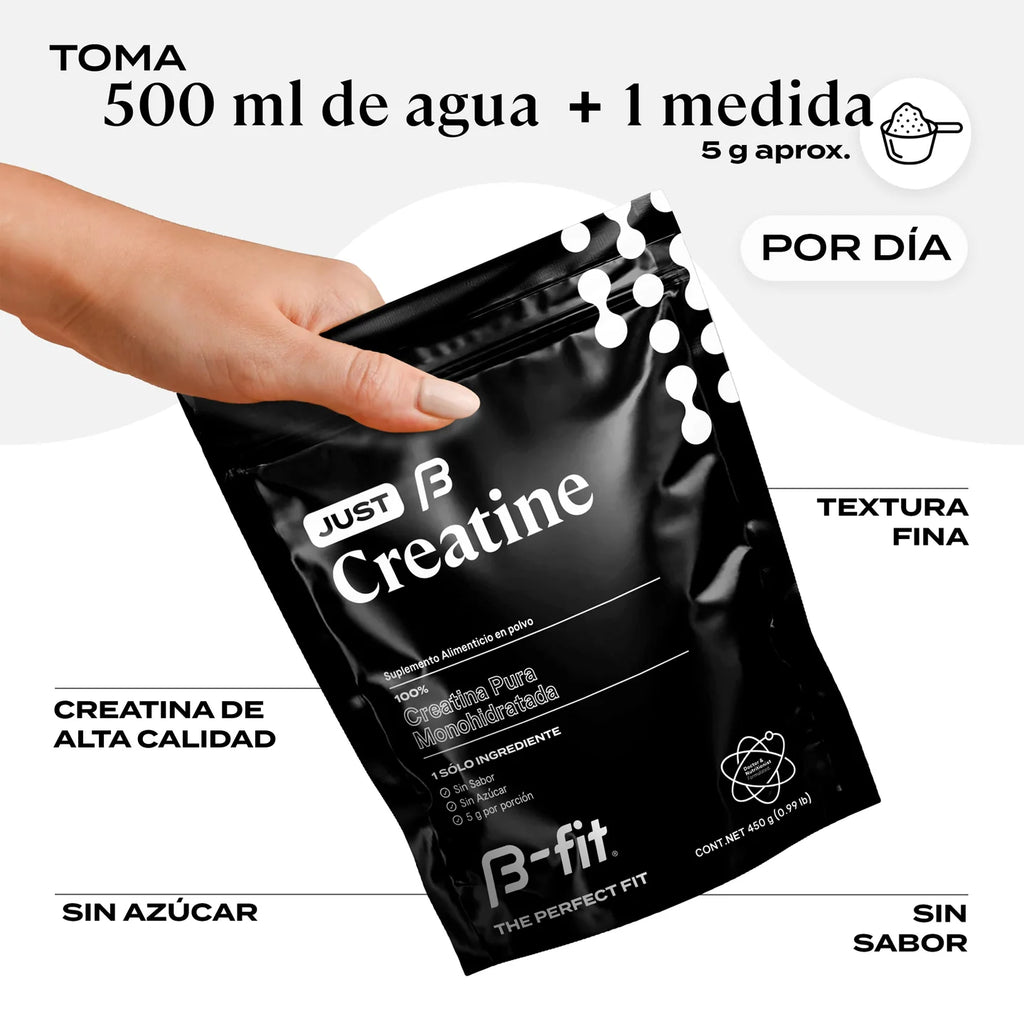 B-Fit Just Creatine Porción 90 Dias