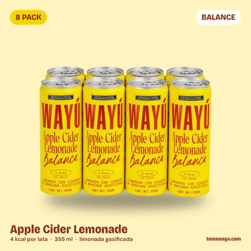 Wayú Apple Cider Lemonade Gasificada
