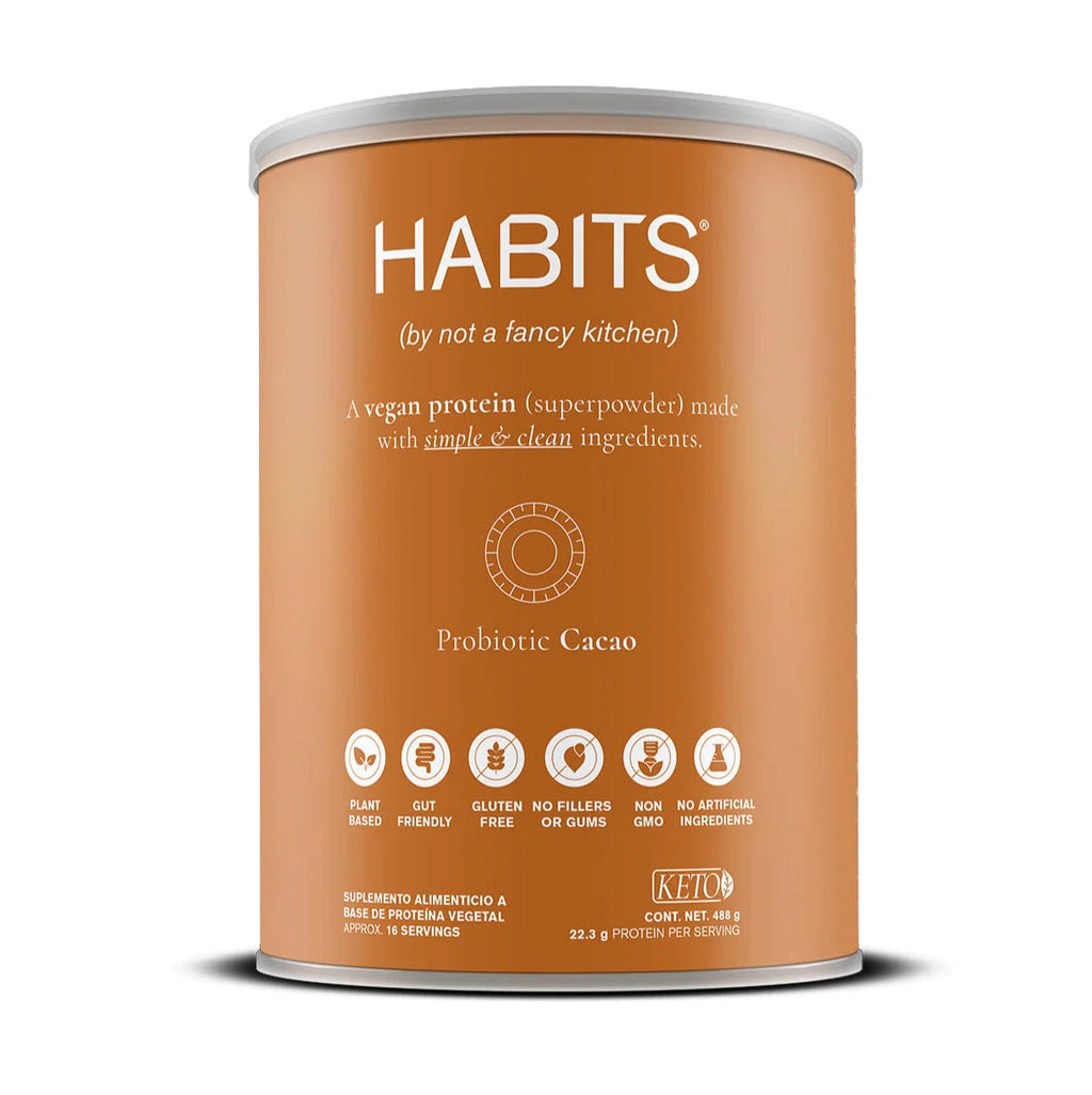 Habits Proteína Con Probióticos Vegana Sabor Cacao