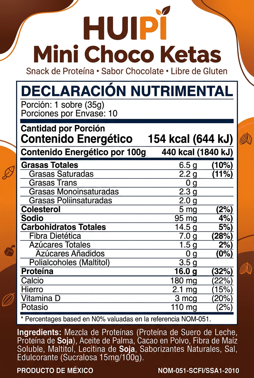 Huipi Mini Choco Ketas