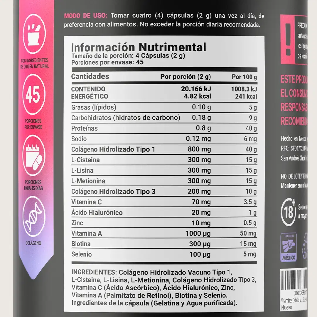 B Life Women's HR 90 Cápsulas