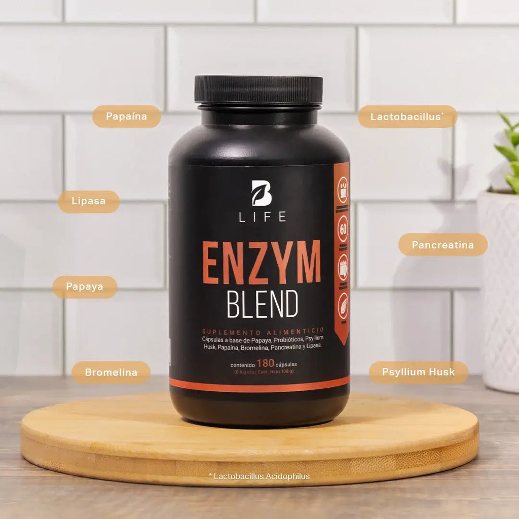 B Life Enzym Blend 90 Cápsulas
