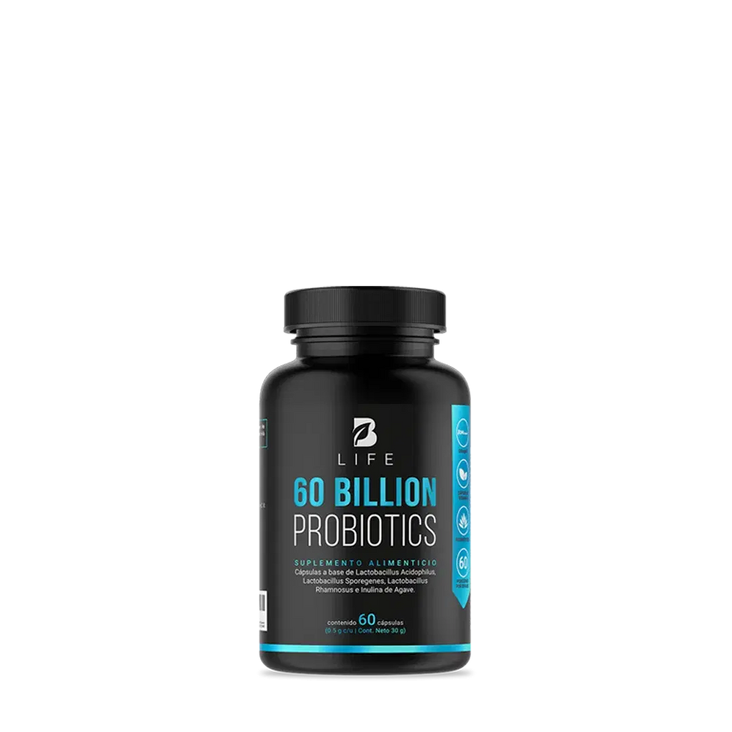 B Life 60 Billones de Probióticos 60 Cápsulas