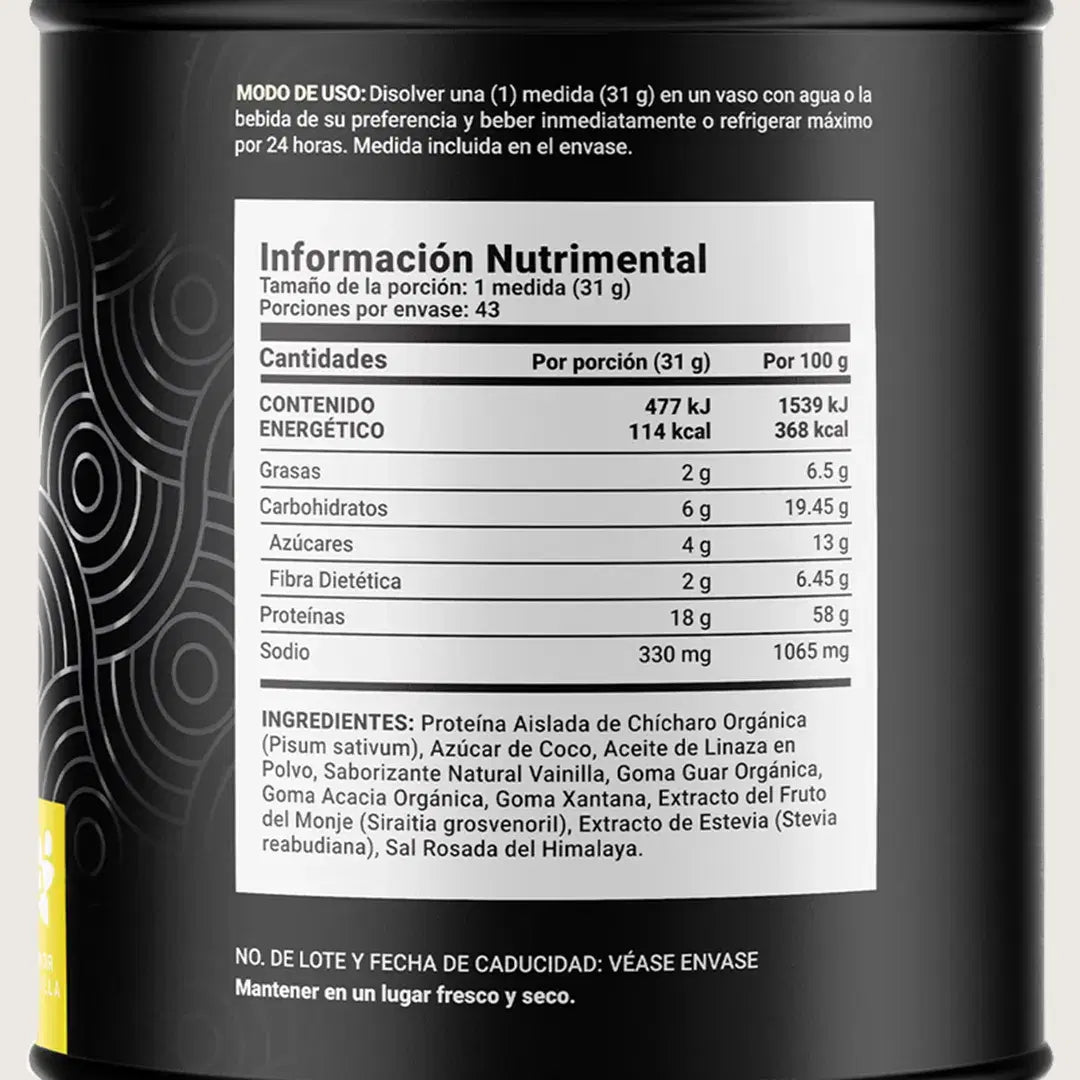 B Life Proteína Vegetal Sabor Vainilla