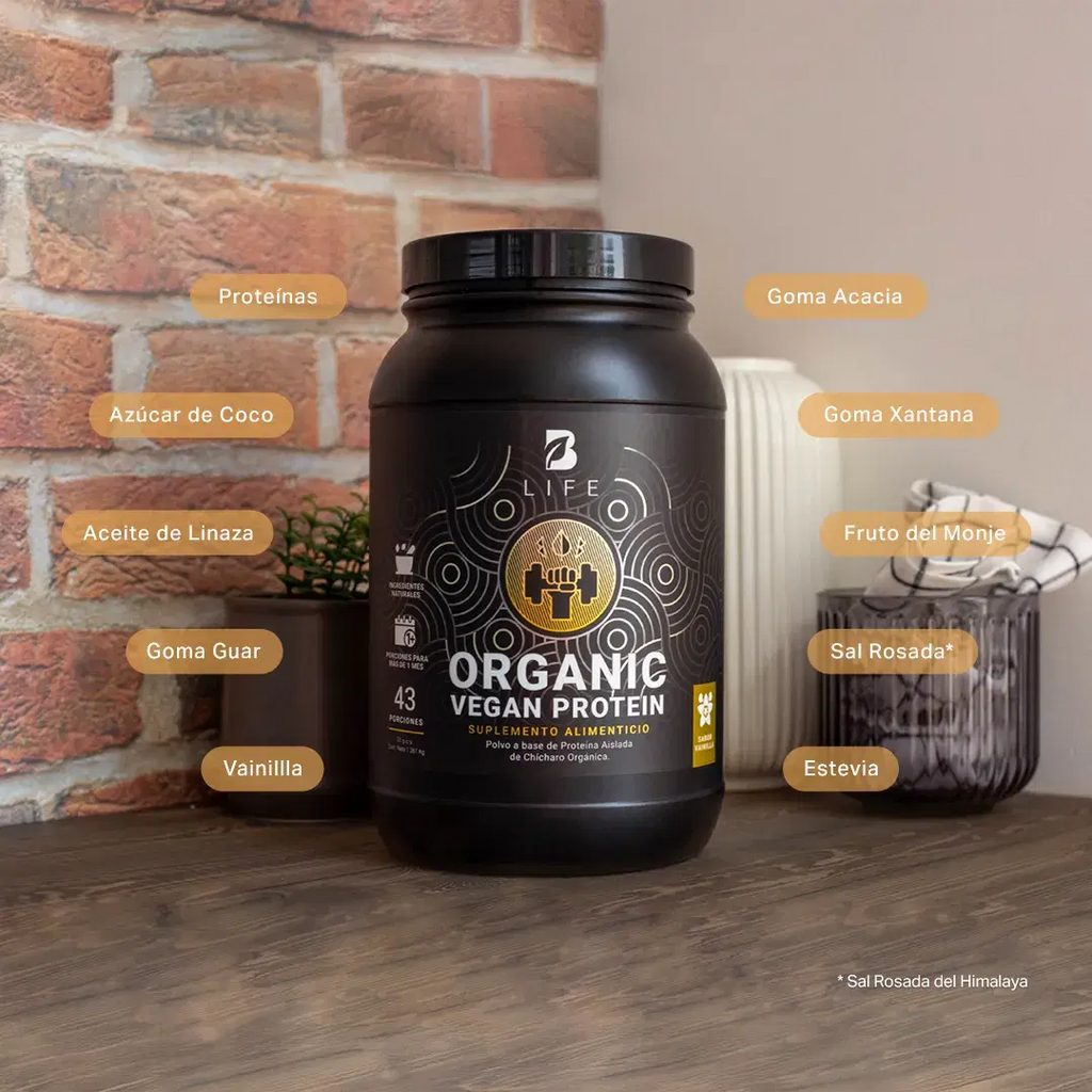 B Life Proteína Vegetal Sabor Vainilla