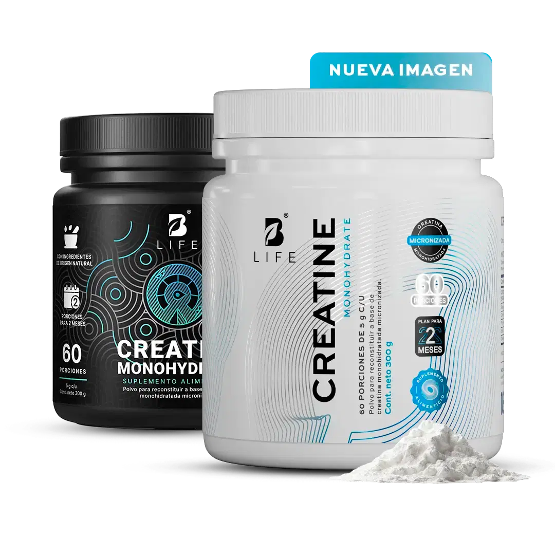 B Life Creatina Monohidratada En Polvo 60 Porciones