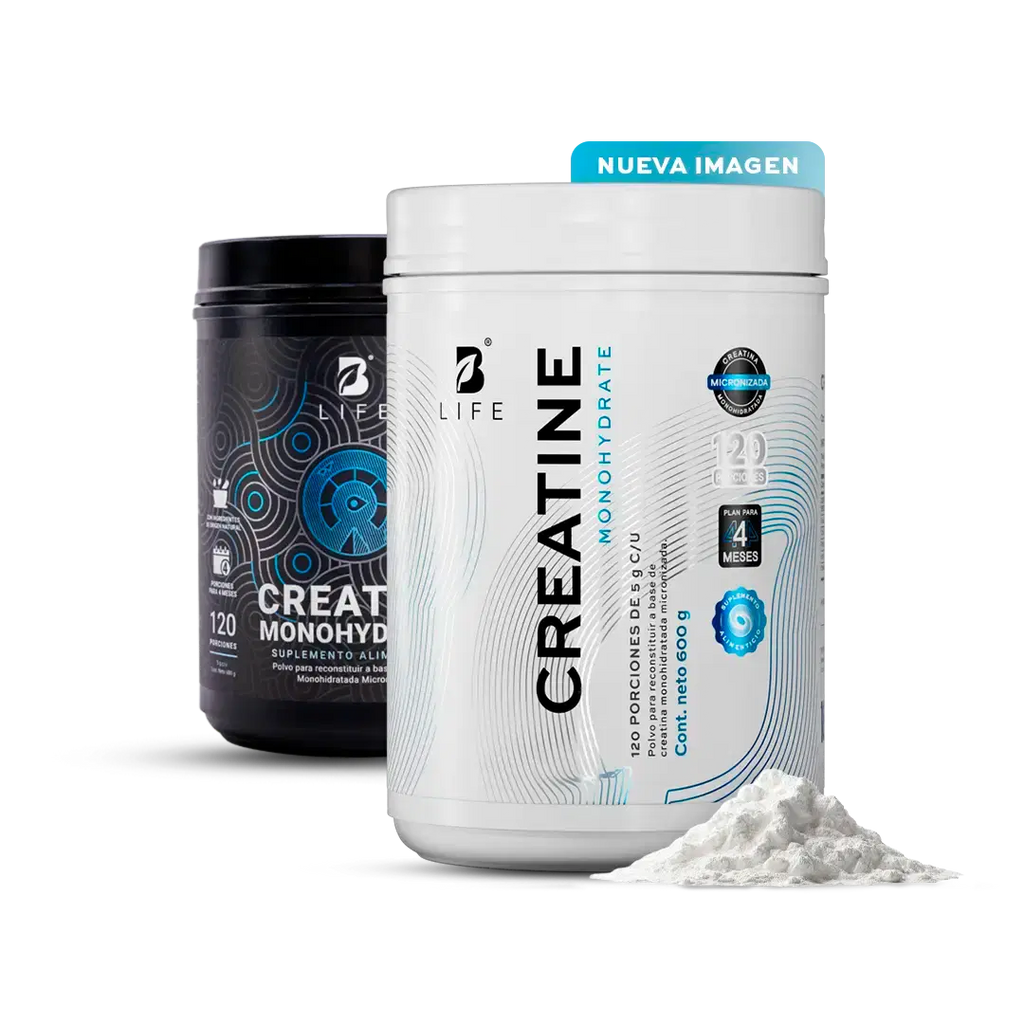 B Life Creatina Monohidratada En Polvo 120 Porciones