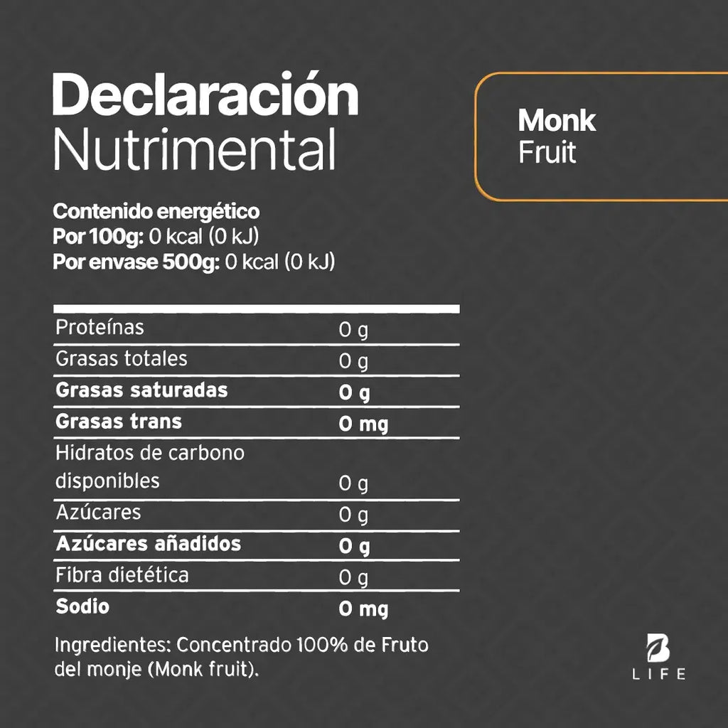 B Life Fruta del Monje 500 gr